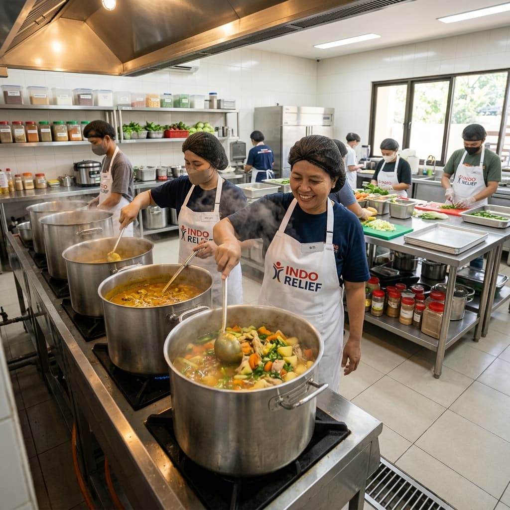 Dapur Pusat Utama Yayasan GAN